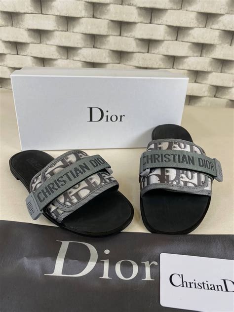 christian dior slippers canada|Christian Dior sliders women.